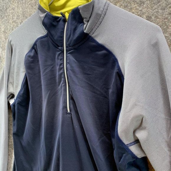 Polo Ralph Lauren Sweater Men's Large Adult Blue Zip Sweatshirt Outdoors RLX - Picture 3 of 11